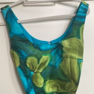 Vintage Silk Cocktail Dress